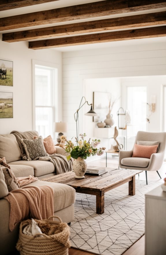 farmhouse vs modern style