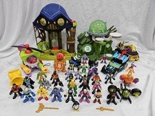 Fisher-Price Imaginext DC Super Friends Batman Figure Lot Playsets Vehicles