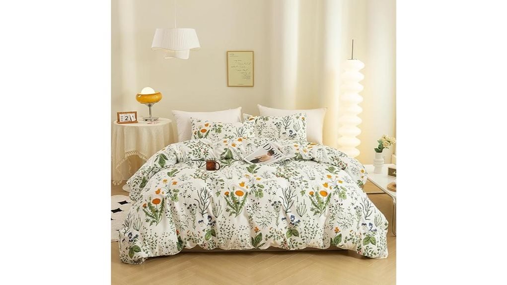 floral queen duvet cover
