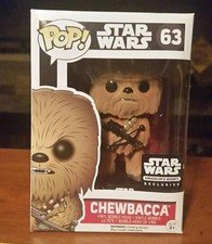 Funko POP! Star Wars The Force Awakens Chewbacca - Flocked #63 Vinyl Figure