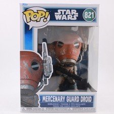 Funko Pop Star Wars The Mandalorian & Grogu - Mercenary Gaurd Droid #821