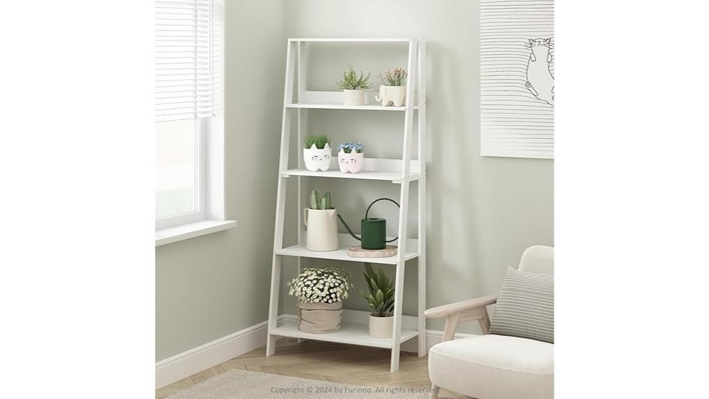 furinno 5 tier display shelf
