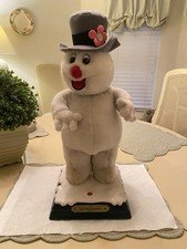 Gemmy 1997 North Pole Productions Frosty The Snowman Animated Figure Sing-Dance