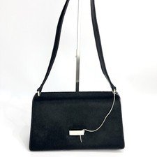 GUCCI fur shoulder bag