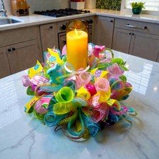 Handmade Easter Centerpiece Wreath