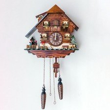Hermle HEIDELBERG Cuckoo Clock with Quartz Movement that Chimes the Cuckoo Call