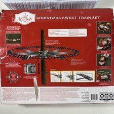 Holiday Time Christmas Sweet Tree Train Set Battery Operated