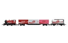 Hornby Coca-Cola Summertime OO Gauge Electric Model Train Set R1276T