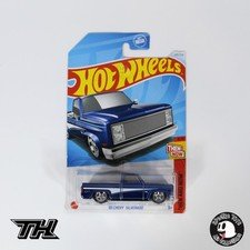 Hot Wheels 2024 STH ‘83 Chevy Silverado Super Treasure Hunt - Blue #249