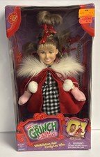 How The Grinch Stole Christmas Cindy Lou Who Doll Whobilation Hair Doll 17” RARE