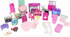 Huge Mixed Lot of Barbie Doll House Furniture