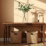 impressive entryway table accents