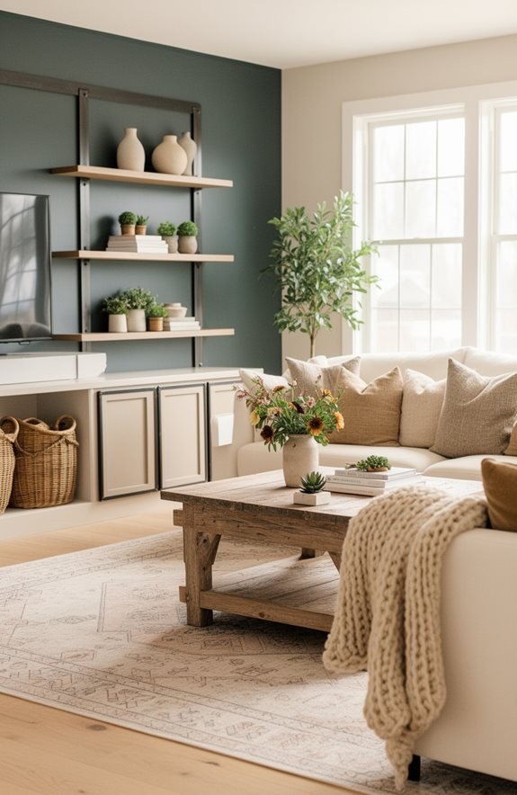 inviting modern minimalist design