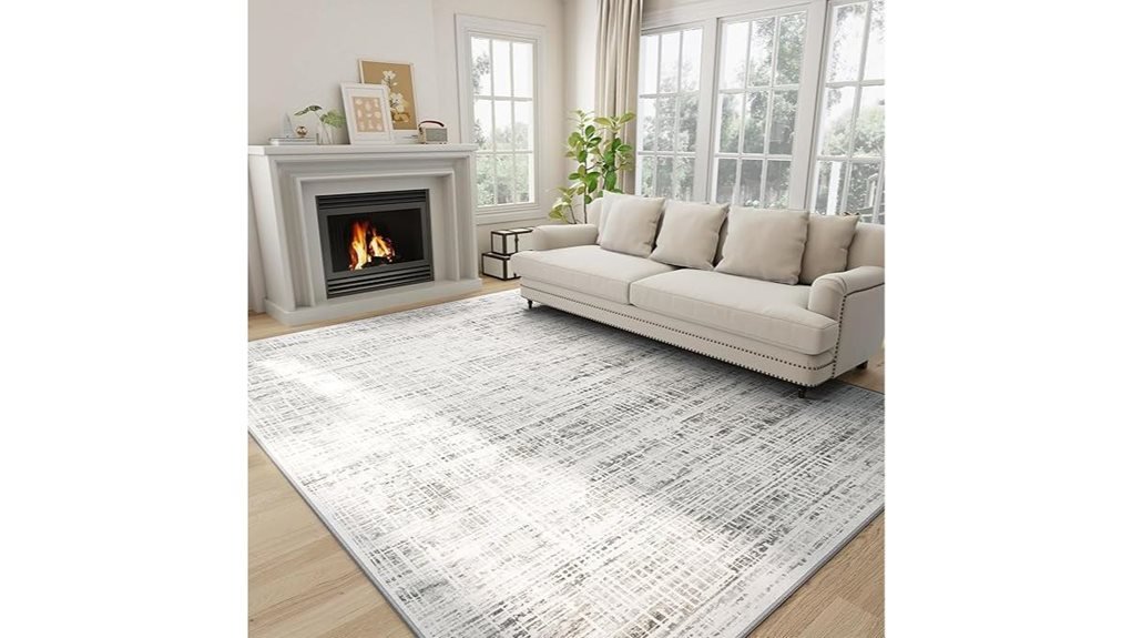 large washable anti skid rug