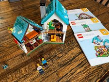LEGO Creator 3in1 Cozy House 31139 Complete w/ All 3 Manuals No Box