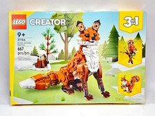 LEGO Creator 3 in 1 Forest Animals Red Fox Toys -Building - 31154, See Photos ..