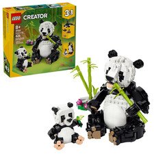 LEGO CREATOR: Wild Animals: Panda Family (31165) | New & Sealed | Box Punctured