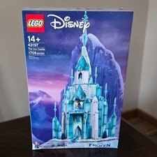 LEGO Disney Frozen The Ice Castle 43197 - NEW + SEALED!! SLIGHTLY DAMAGED BOX
