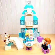 Lego Duplo 10899 Disney Frozen Ice Castle Elsa Anna Olaf Incomplete