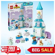 LEGO DUPLO Disney Frozen Anna and Elsa's Castle Party Building Kit (54 Pieces)