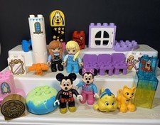 Lego Duplo Figures Mixed Lot Disney Frozen Elsa Anna Flounder Minnie Mouse
