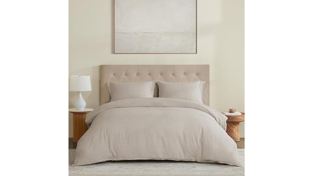linen duvet cover set