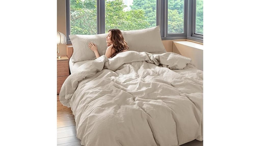 linen king duvet cover