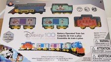 Lionel Disney 100 Years of Wonder Battery Operated Train Set 29 pieces