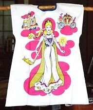 Lot of 12 Vintage 1980's Vinyl Princess Halloween Costumes Small 5-6
