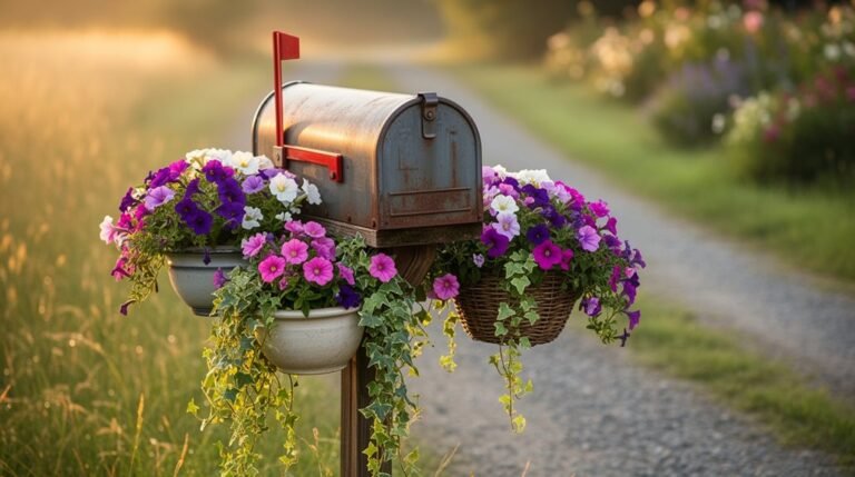mailbox flower planters collection
