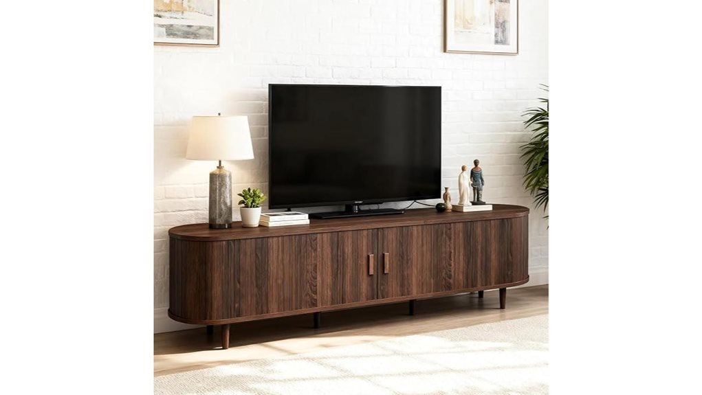 mid century tv stand