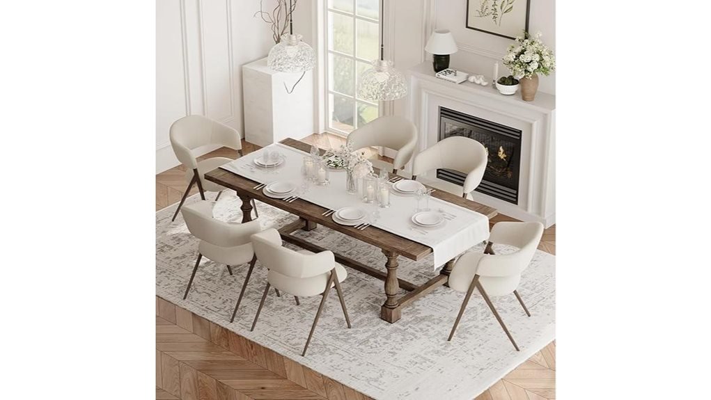 modern upholstered dining chairs