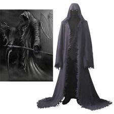 New Grim Reaper Cosplay Costume Cloak Full Set Mask Custom Made Unisex Halloween