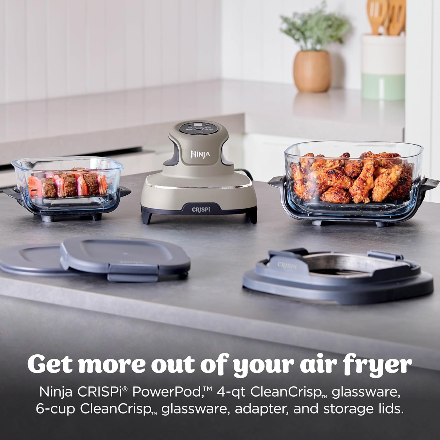 Ninja Crispi 4-in-1 Glass Air Fryer