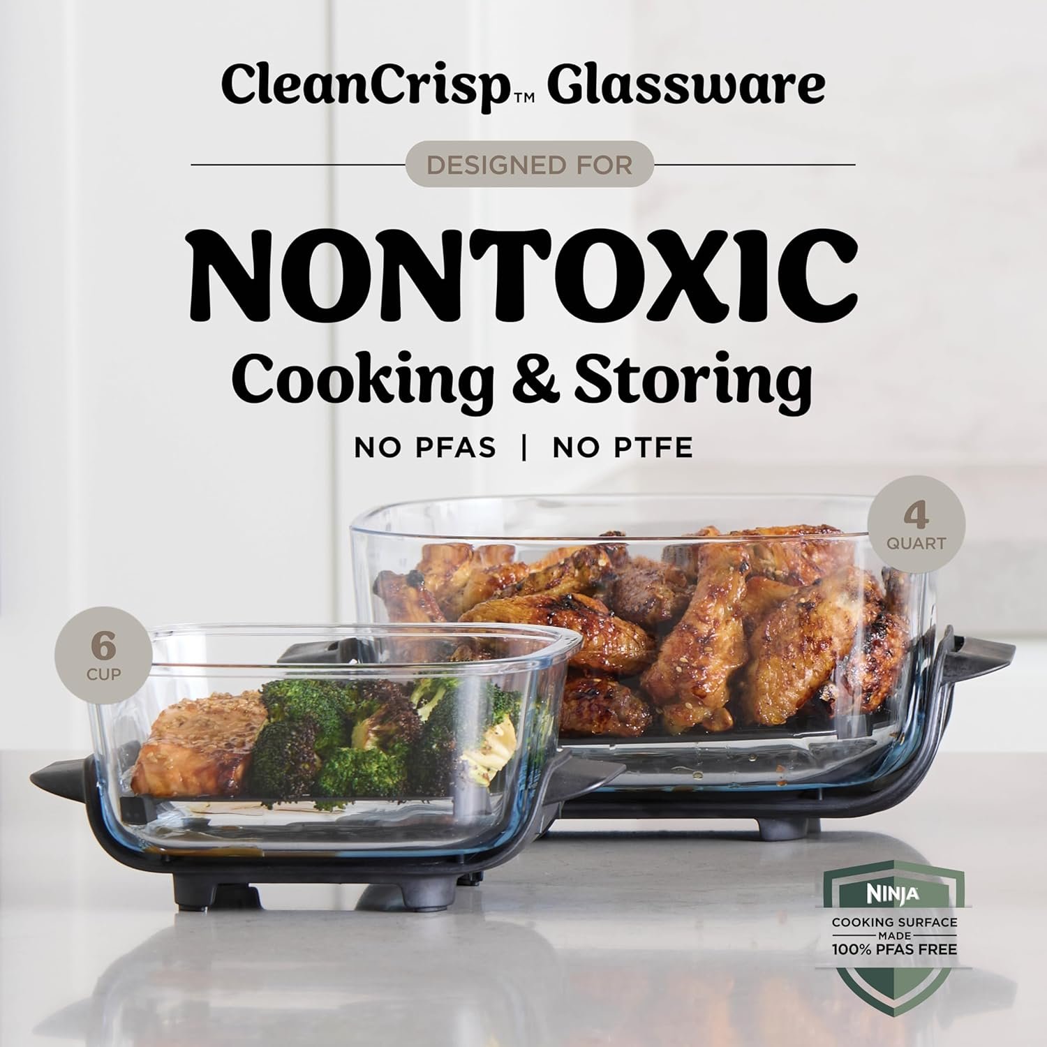 Ninja Crispi 4-in-1 Glass Air Fryer