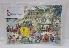 NISB West German Christmas Advent Calendar 1950’s Korsch Verlag Glitter