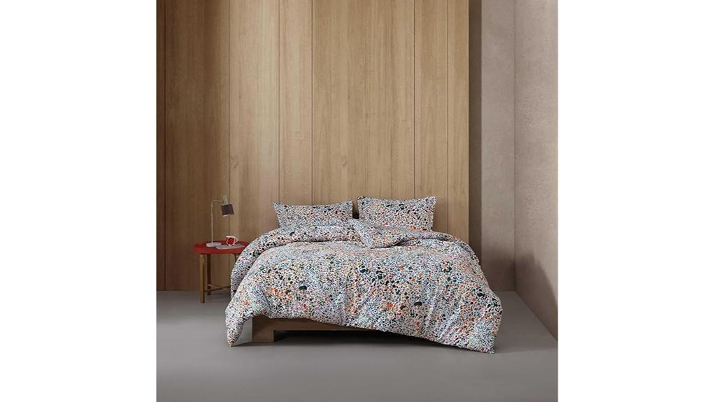 orange marimekko duvet set