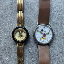Pair Of Vintage Disney Watches Both Watches Run Great A18