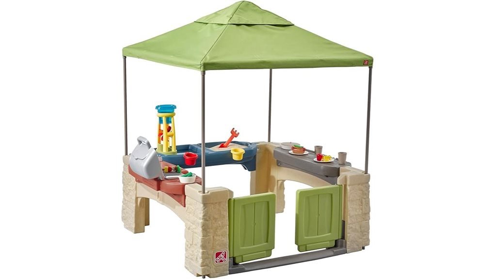 playhouse with canopy fun