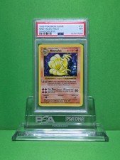 POKEMON 1999 BASE SET NINETALES HOLO SHADOWLESS 12 PSA 7