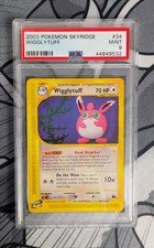 Pokemon TCG Wigglytuff 34/144 Skyridge PSA 9 Mint