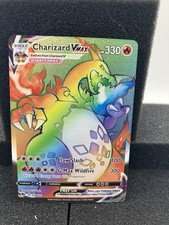 Pokémon TCG Champions Path Rainbow Charizard VMAX Secret Rare Card 74/73 NM