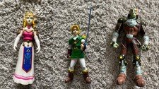Rare 1998 Legend of Zelda Ocarina of Time Collectible Action Figures Set Target