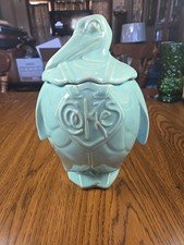 RARE Color Sea Foam GREEN McCoy PELICAN Cookie Jar 1940’s