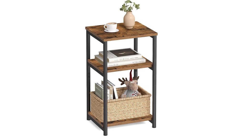 rustic brown and black