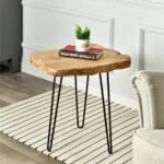 rustic hairpin leg table