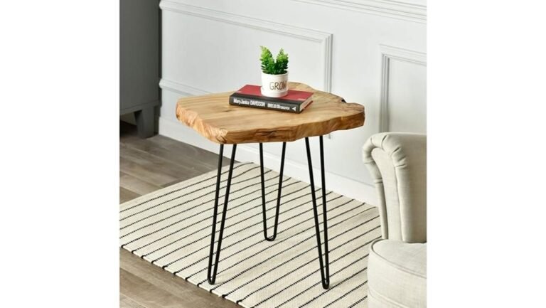 rustic hairpin leg table