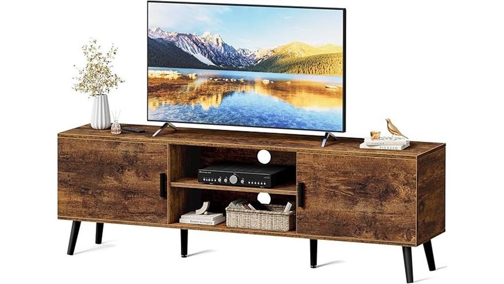 rustic tv stand design
