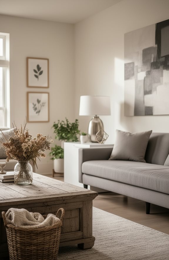 rustic warmth meets minimalism