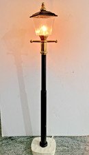 Santa's Best Christmas Victorian Lamp Post Telescoping Plastic Light 30” Decor